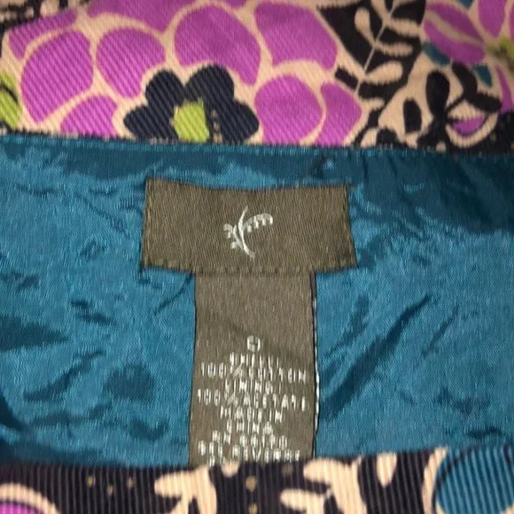 💜ANTHROPOLOGIE💜FEI FLORAL CORD SKIRT💜 - Picture 7 of 7